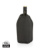 Chladiaci obal na fľaše Vino z RPET AWARE™ - XD Collection, farba - čierna