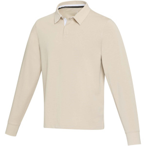 Clyde unisex organická rugby polo mikina