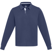 Clyde unisex organická rugby polo mikina - Elevate