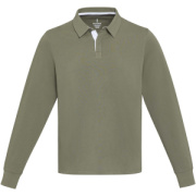 Clyde unisex organická rugby polo mikina - Elevate
