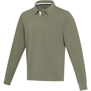 Clyde unisex organická rugby polo mikina