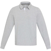 Clyde unisex organická rugby polo mikina - Elevate