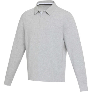 Clyde unisex organická rugby polo mikina