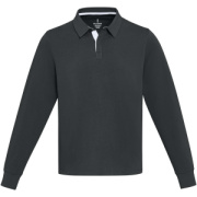 Clyde unisex organická rugby polo mikina - Elevate