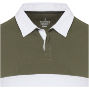 Clyde unisex organická rugby polo mikina - Elevate