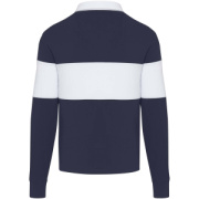 Clyde unisex organická rugby polo mikina - Elevate