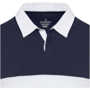 Clyde unisex organická rugby polo mikina - Elevate