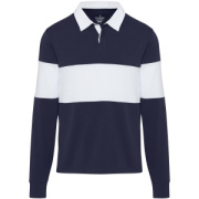 Clyde unisex organická rugby polo mikina - Elevate
