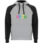 Detská dvojfarebná mikina s kapucňou Badet - Roly