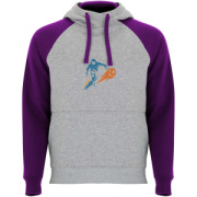 Detská dvojfarebná mikina s kapucňou Badet - Roly