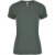 Dámske tričko s krátkym rukávom Fox - Roly, farba - melanž lahvová zelená, veľkosť - S