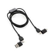 Nabíjací/dátový kábel Datalock 60W s ochranou proti hacknuti - XD Collection