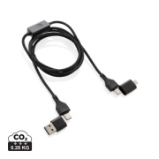 Nabíjací/dátový kábel Datalock 60W s ochranou proti hacknuti - XD Collection