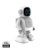 Tancujúci robot s reproduktorom Robert - XD Collection, farba - biela