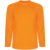 Pánske športové tričko Montecarlo s dlhým rukávom - Roly, farba - fluorescenční oranžová, veľkosť - M