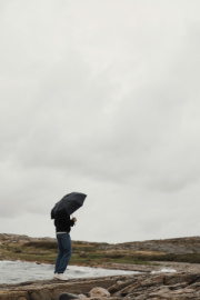 21" dáždnik VINGA Baltimore z RPET AWARE™ - Vinga