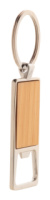 Boppen prívesok na kľúče s otváračom na fľaše, farba - natural, veľkosť - 32×93×3 mm