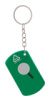 Parcelo prívesok na kľúče s nožíkom na papier, farba - green