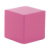 Cubix antistresová loptička, farba - rose, veľkosť - 45×45×45 mm