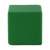 Cubix antistresová loptička, farba - green, veľkosť - 45×45×45 mm