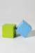 Cubix antistresová loptička, farba - light blue, veľkosť - 45×45×45 mm
