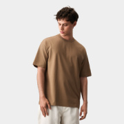 BOXY MEN NADMERNÉ TRIČKO - Sol's – umber – náhľad 4