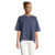 BOXY WOMEN NADMERNÉ TRIČKO - Sol's, farba - denim, veľkosť - L