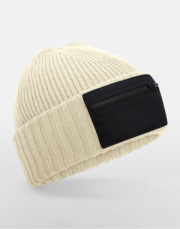 Zip Patch Beanie - Beechfield