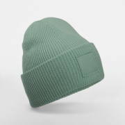 Deep Cuffed Tonal Patch Beanie - Beechfield