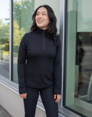 Dámsky Treeline pulóver s 1/4 zipsom