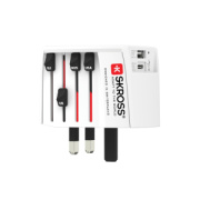 Cestovný adaptér SKROSS World MUV 2-pole s USB A a C - Skross