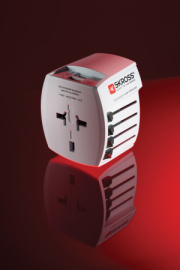 Cestovný adaptér SKROSS World MUV 2-pole s USB A a C - Skross
