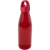 Fľaša na vodu z recyklovaného plastu s objemom 800 ml Bergen, farba - červená