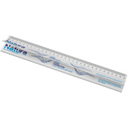 Recyklované lepiace papieriky Sticky-Mate® s vytlačeným 30 cm pravítkom