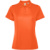 Dámska polokošeľa s krátkym rukávom Tormo - Roly, farba - ohnivá oranžová, veľkosť - 2XL