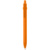 Guľôčkové pero z recyklovaného plastu Fidget, farba - oranžová