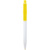 Guľôčkové pero z recyklovaného plastu Unica, farba - žlutá