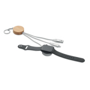 Prívesok na kľúče s káblom 4v1 BULE