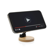 Stojan na telefón Magmount RCS z recykl. plastu a bambusu - XD Collection