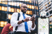 Cestovná peňaženka s lokátorom Travelfinder z RCS polyesteru - XD Collection