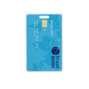 Ultratenká karta s nabíjacím lokátorom Findit z RCS plastu - XD Collection