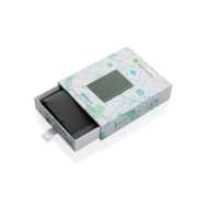 Peňaženka s nabíjacím lokátorom Seekcard z RCS polyesteru - XD Collection