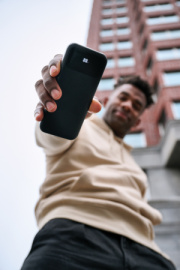 Powerbanka Turbopack 10000mAh s integr. káblami z RCS plastu - XD Collection