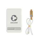 Magnetická powerbanka Zen 5000mAh 5W z RCS plastu a bambusu - XD Collection