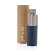Fľaša na vodu Fluid 600ml z RCS recyklovanej ocele - XD Collection