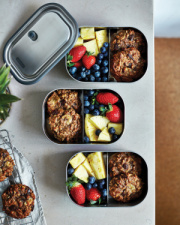 Veľká nerezová krabička na jedlo Black+Blum - Black + Blum