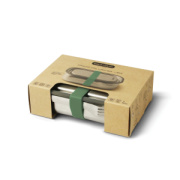 Veľká nerezová krabička na jedlo Black+Blum - Black + Blum