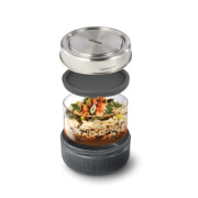 Sklenená miska na jedlo 750ml Black+Blum - Black + Blum
