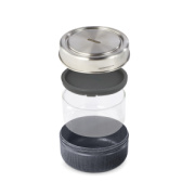 Sklenená miska na jedlo 750ml Black+Blum - Black + Blum