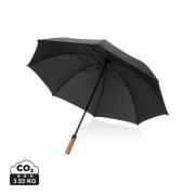 30" auto open dáždnik Tony z RPET Aware™ a akáciového dreva - XD Collection